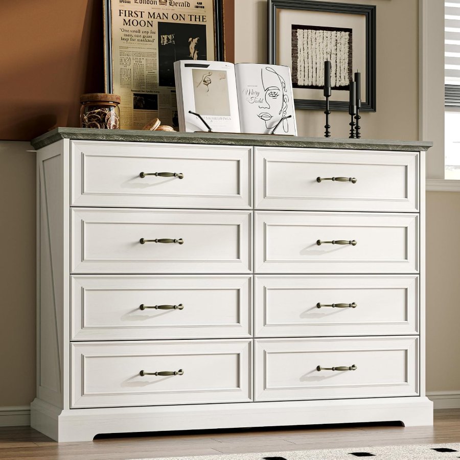 Xixini Farmhouse 8 Drawers Dresser