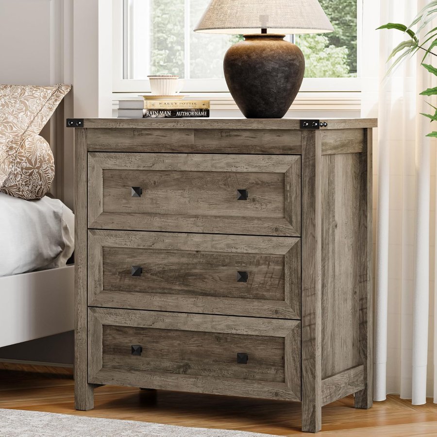 Xixini Farmhouse Nightstand