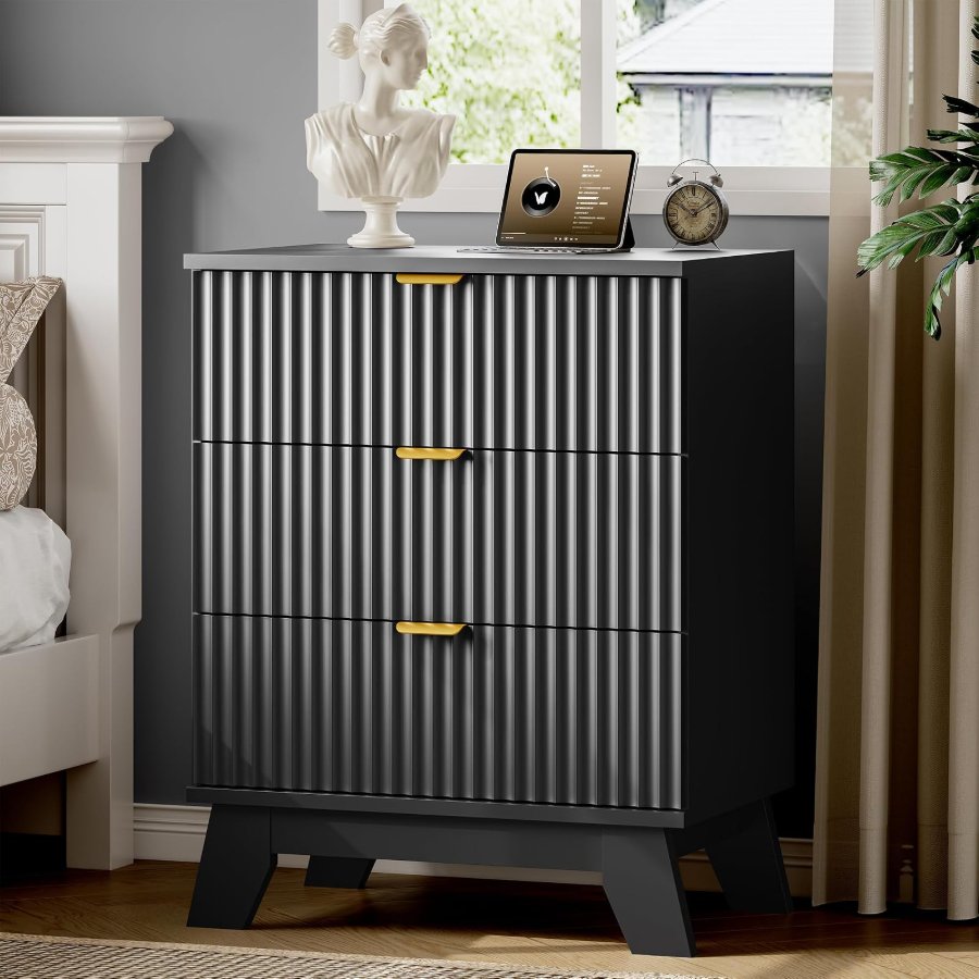 Xixini Fluted Nightstand