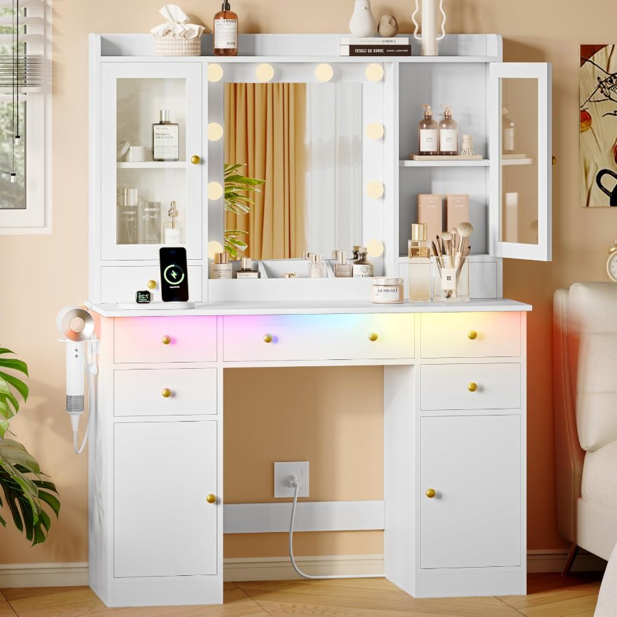 Xixini Makeup Vanity Desk